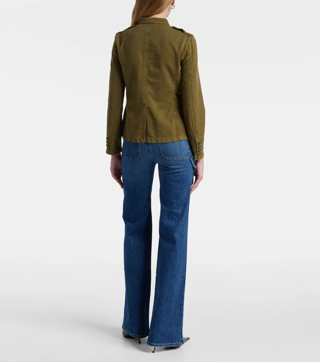 Nili Lotan - Mona cotton and linen jacket