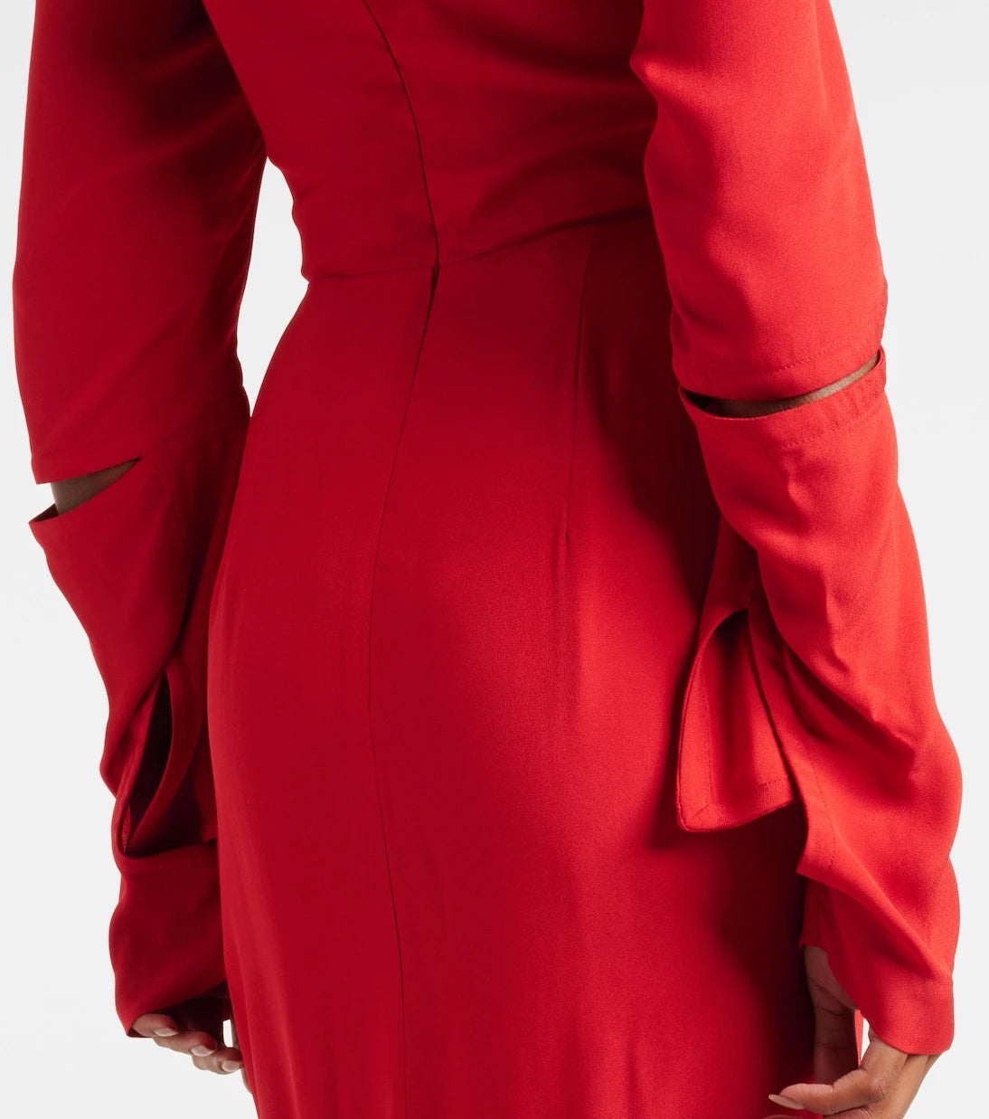 Vivienne Westwood - Panther draped midi dress