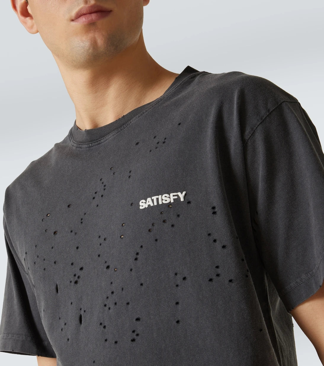 Satisfy - MothTech pamuklu forma tişört