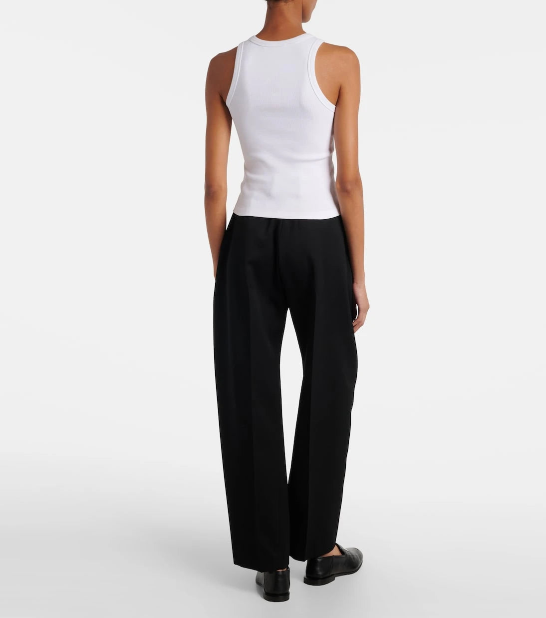 Givenchy - Logo ribbed-knit cotton jersey tank top
