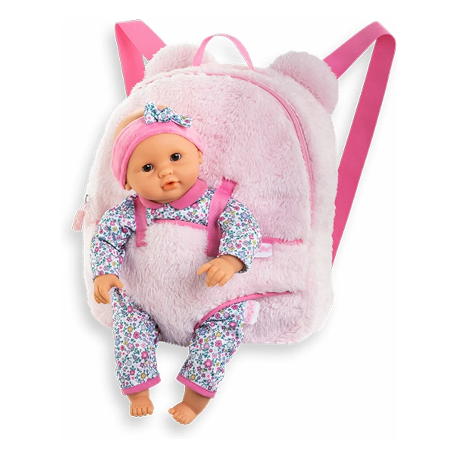 Corolle - Backpack Poupon holder | Pale Pink