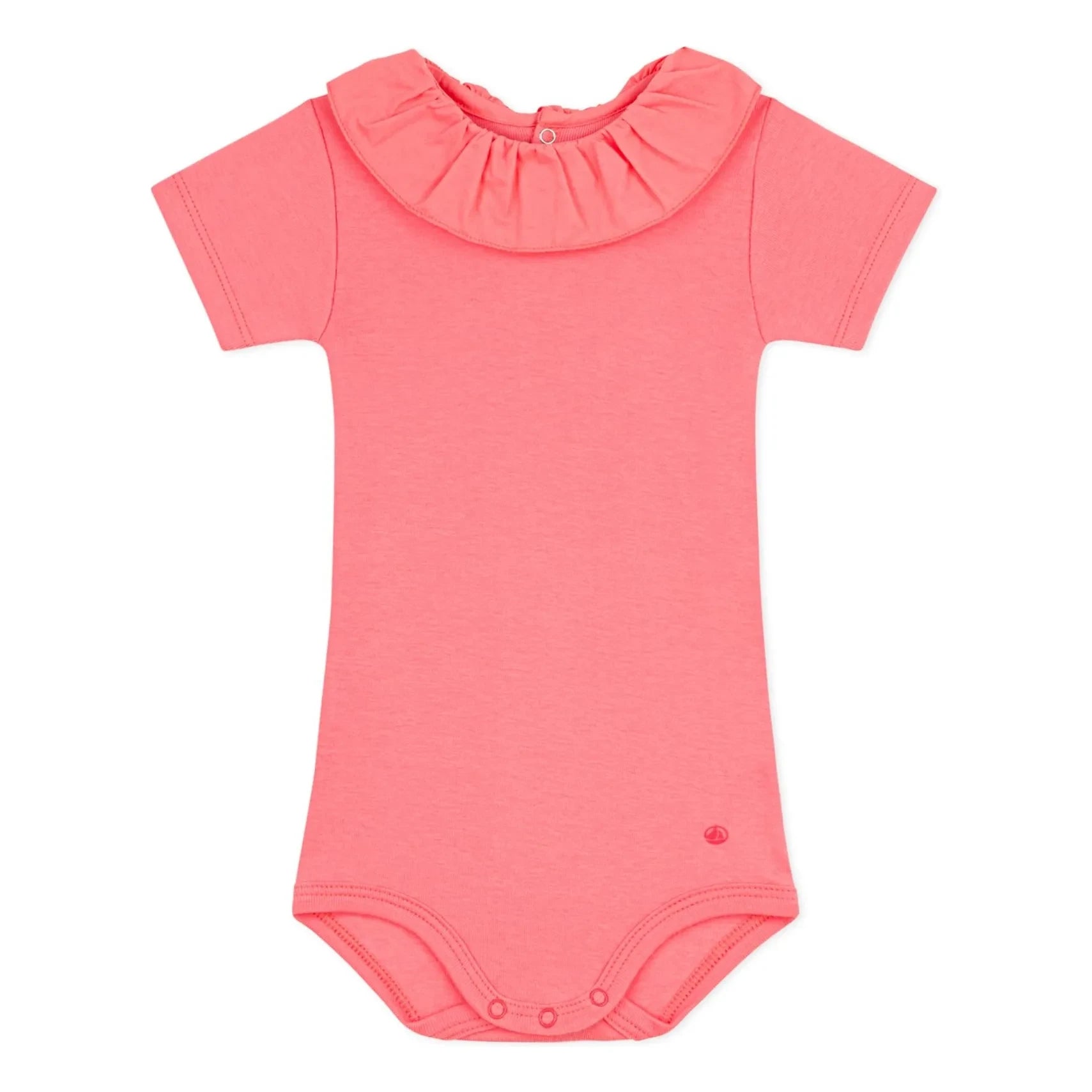 Petit Bateau - Body Collar Organic Cotton | Coral