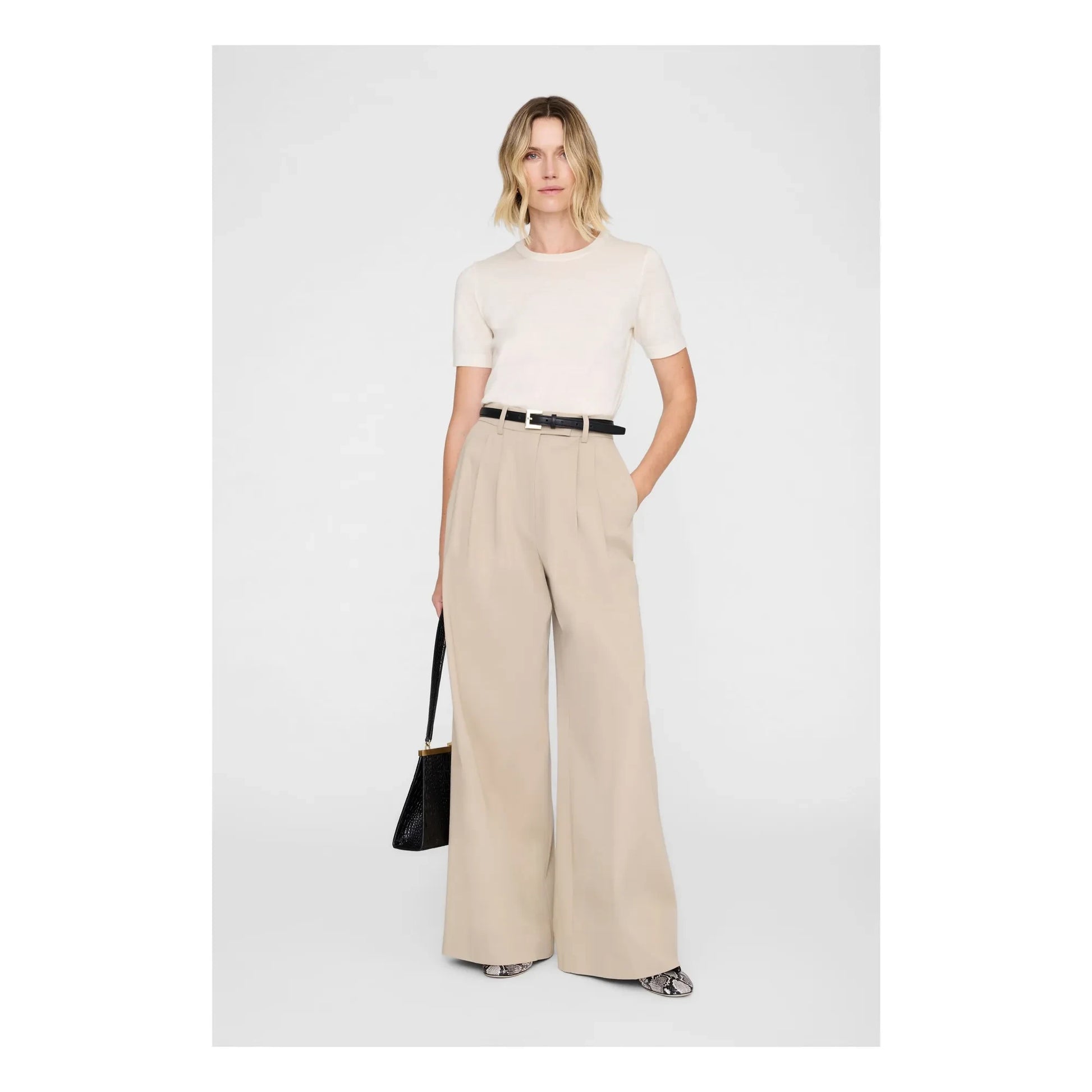 Anine Bing - Lou pants | Beige