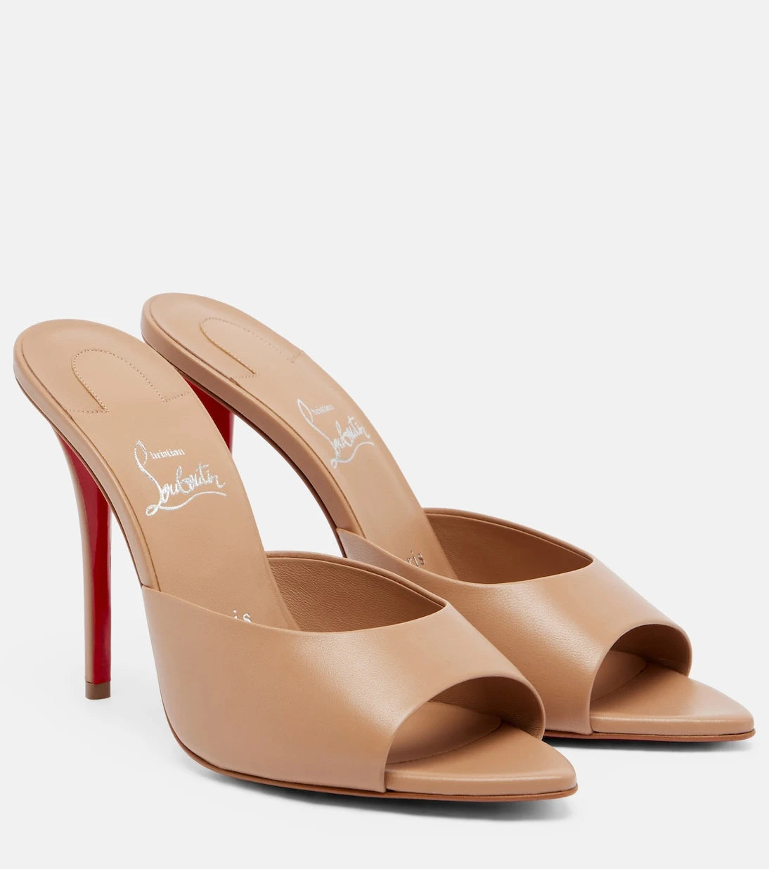 Christian Louboutin - Miss Z leather mules