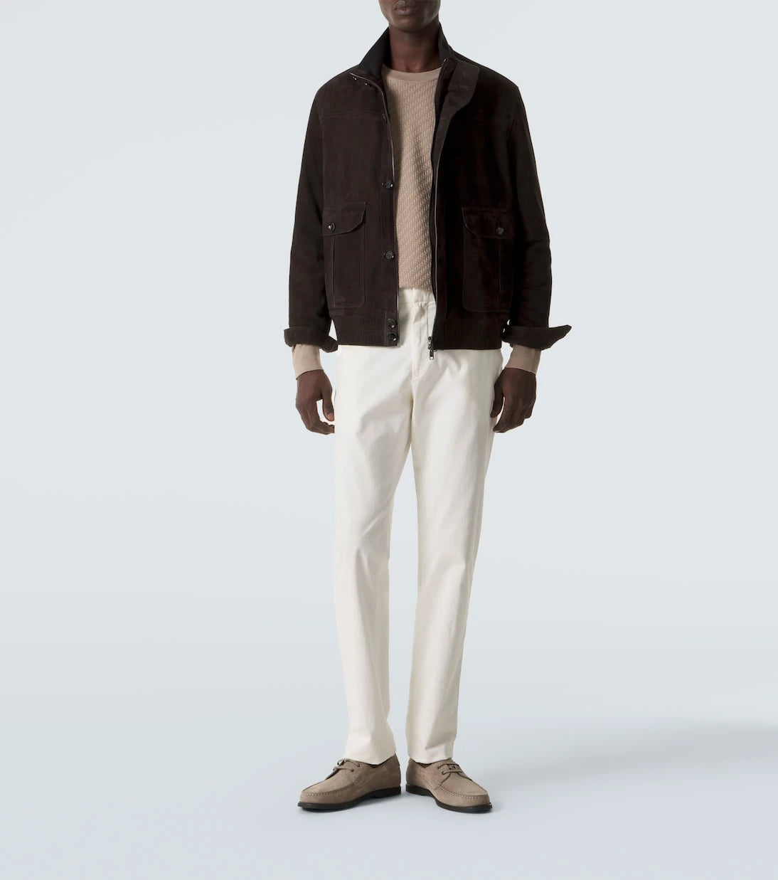 Brioni - Cotton, silk, and cashmere sweater
