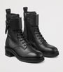 Jimmy Choo Black Rosabel 55 Biker Boots