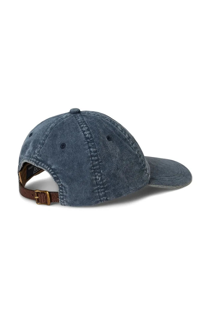 Джинсова шапка с козирка Polo Ralph Lauren