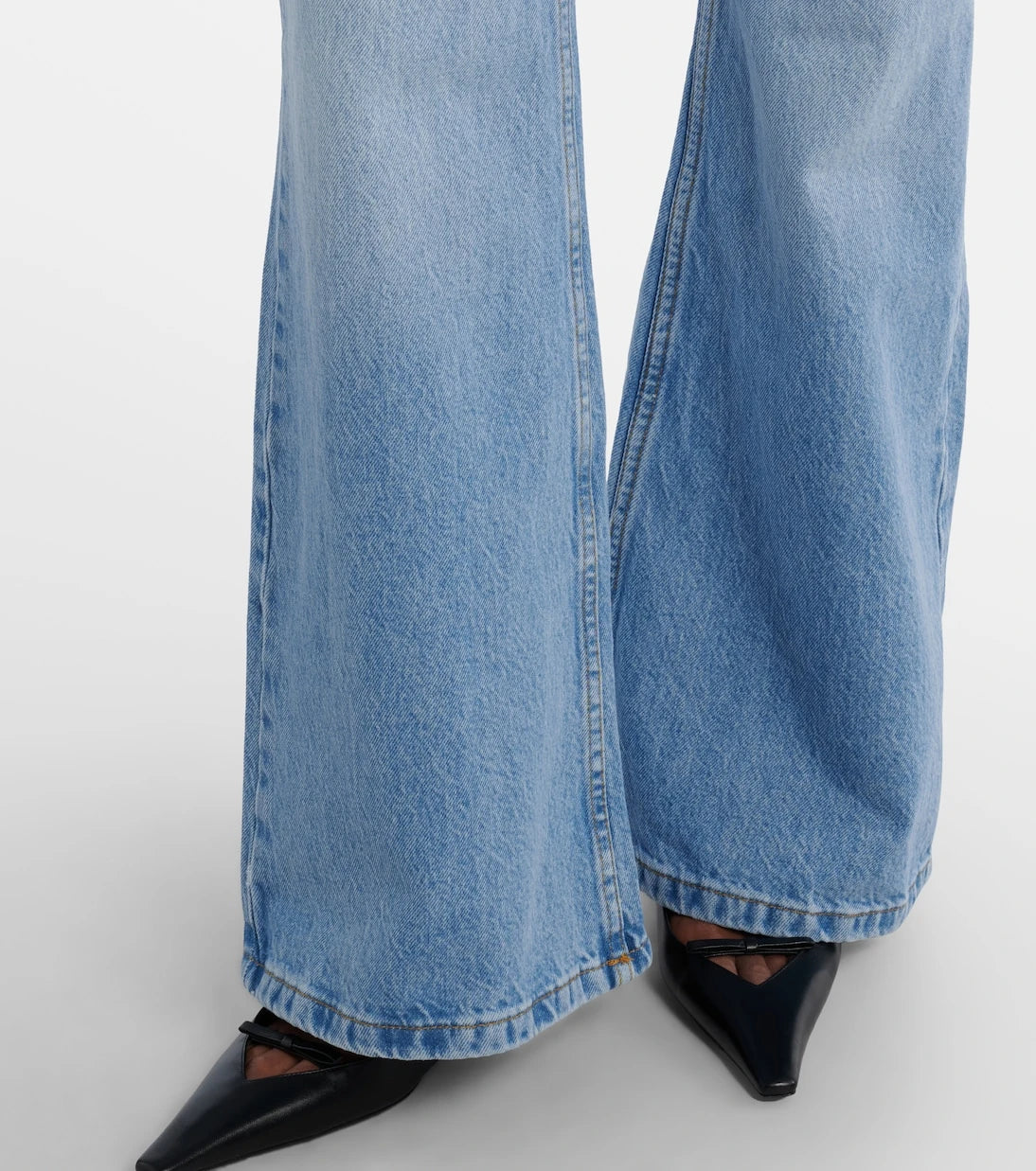 Rotate - High-rise flared jeans