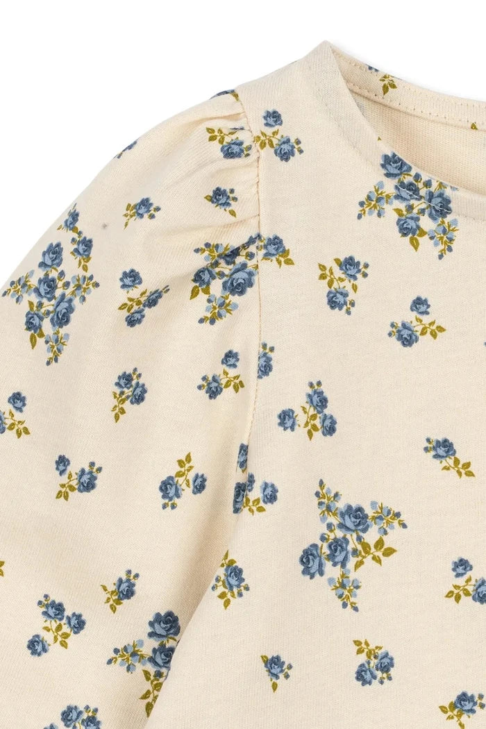 Konges Sløjd DREY SLIT BLOUSE GOTS Çocuk Pamuklu Bluz