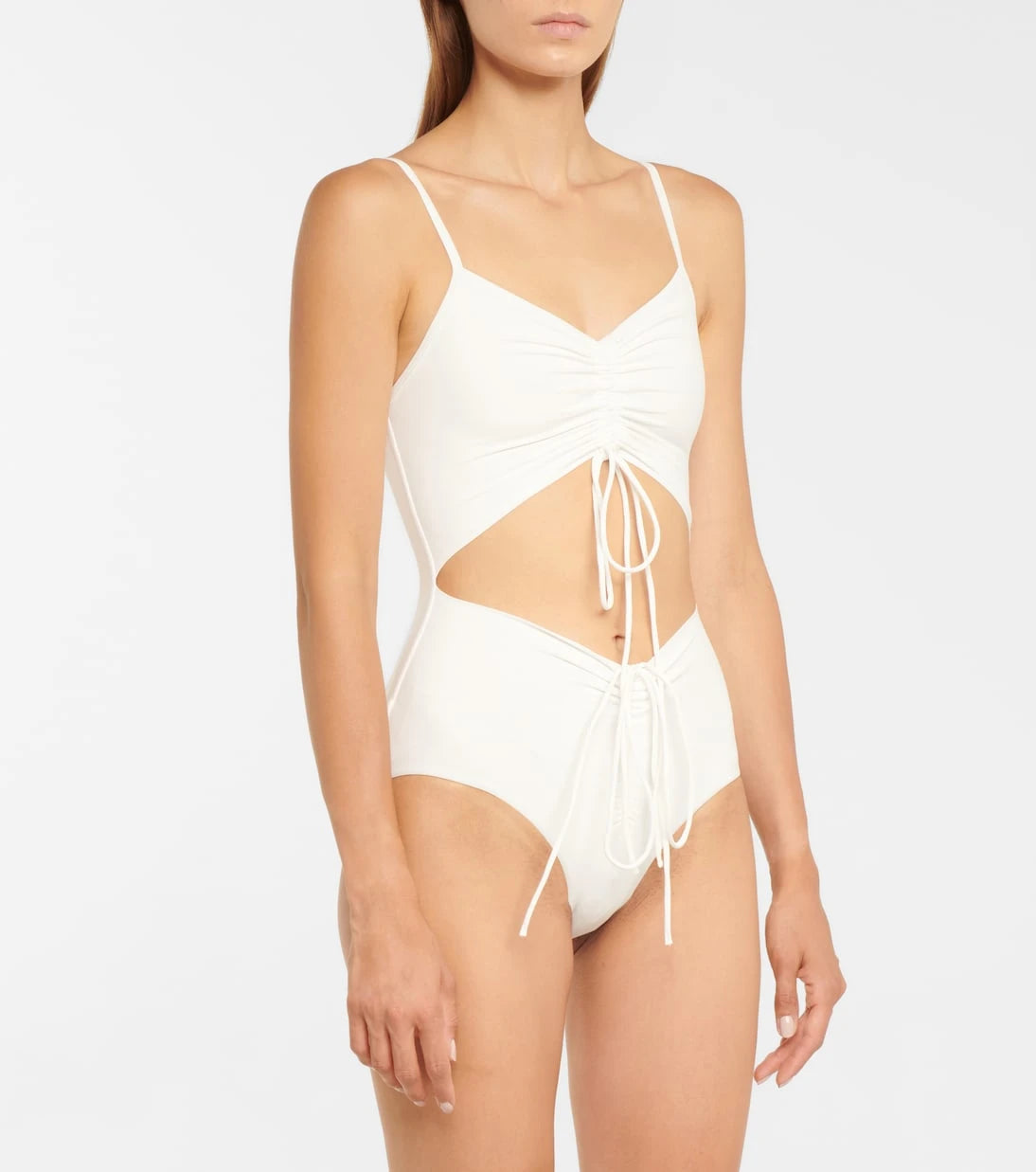 Christopher Esber - Cutout ruched swimsuit