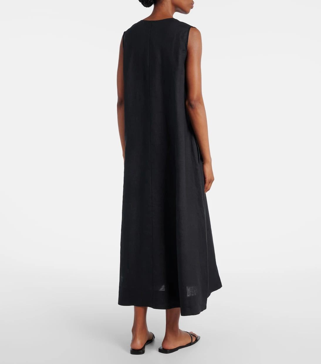 Asceno - Nisha linen midi dress