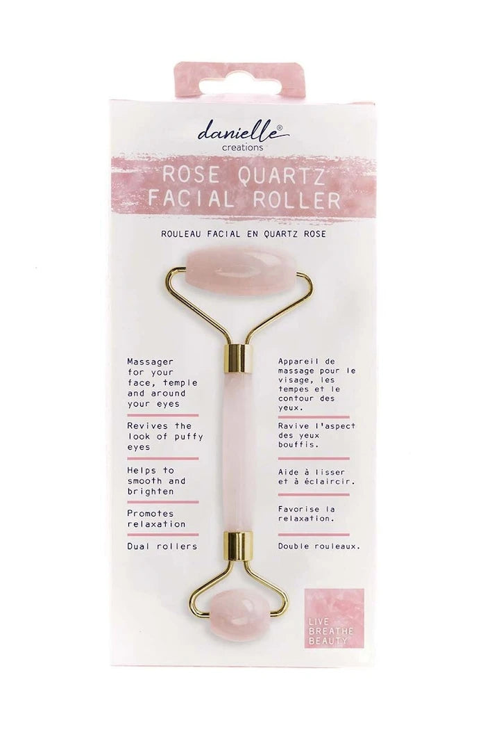 Масажна ролка за лице Danielle Beauty Rose Quartz