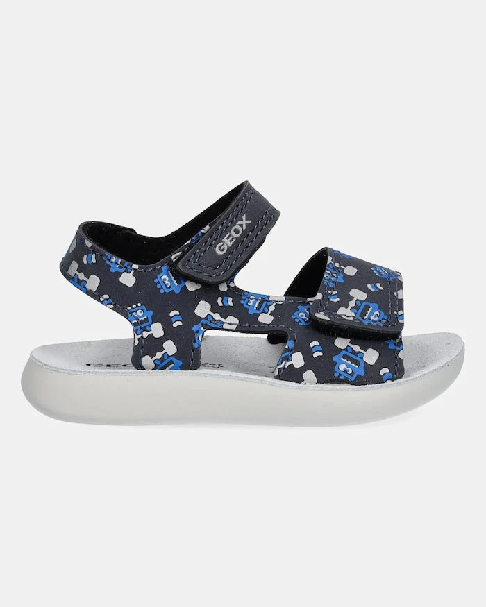 Geox SANDAL LIGHTFLOPPY Deri Çocuk Sandalları