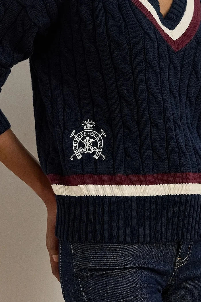 Pamuklu kazak Lauren Ralph Lauren