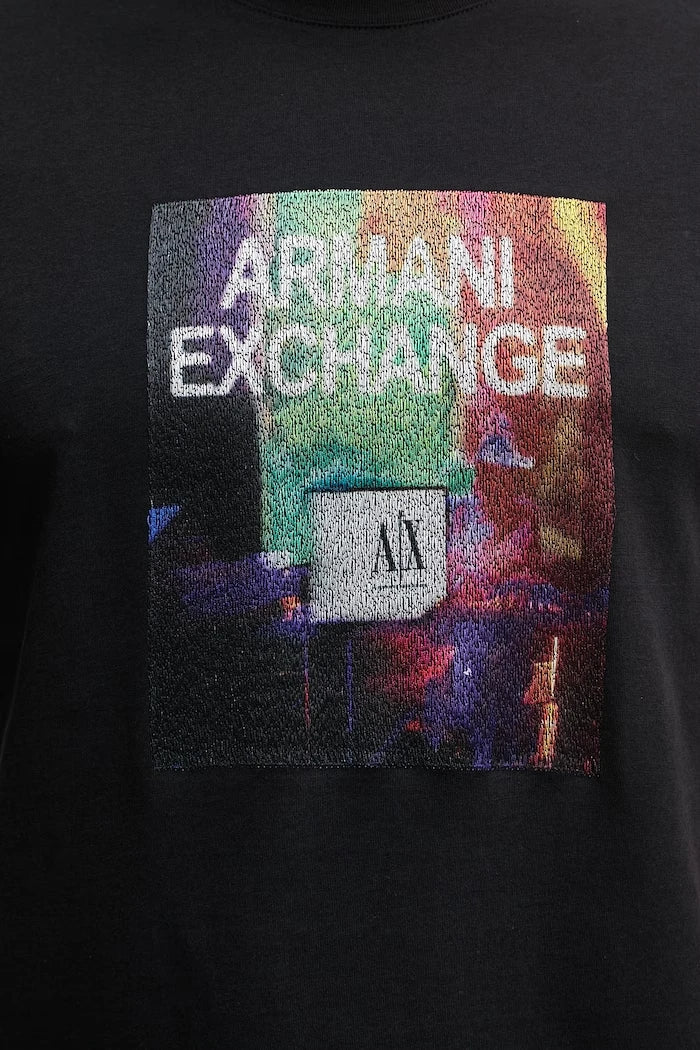 Armani Exchange erkek pamuklu tişört