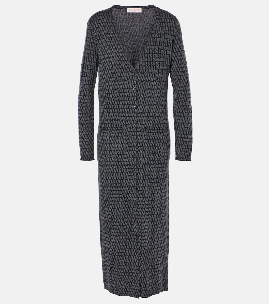 Valentino - Toile Iconographe wool maxi dress