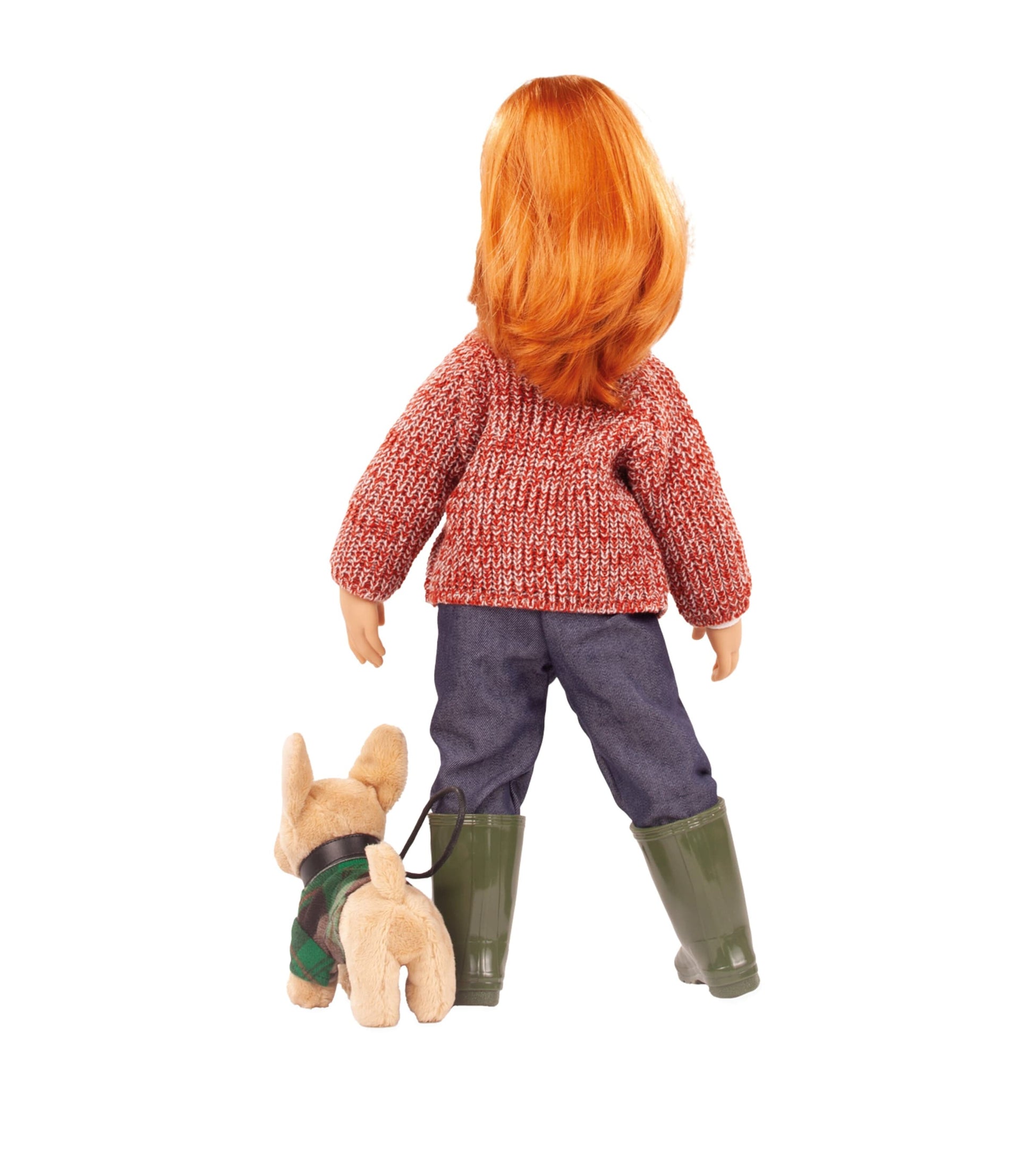 GÖTZ Redhead Hannah and Dog Doll Set (50cm)