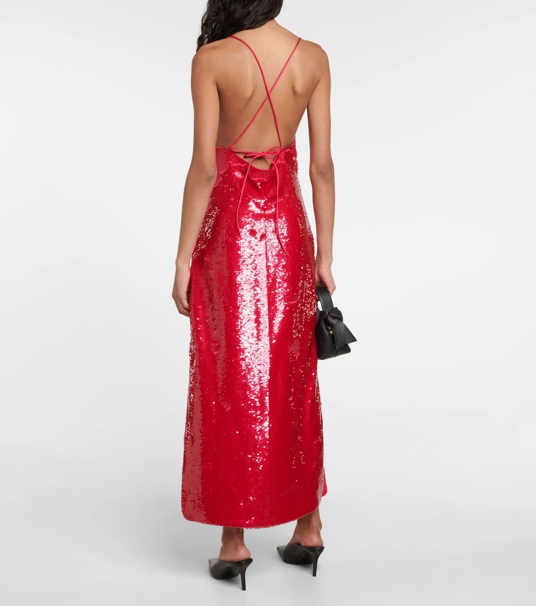 Ganni - Sequined midi dress