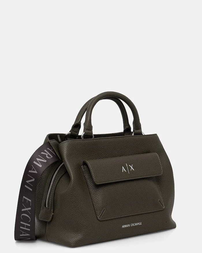 Armani Exchange чанта дамска от имитация на кожа