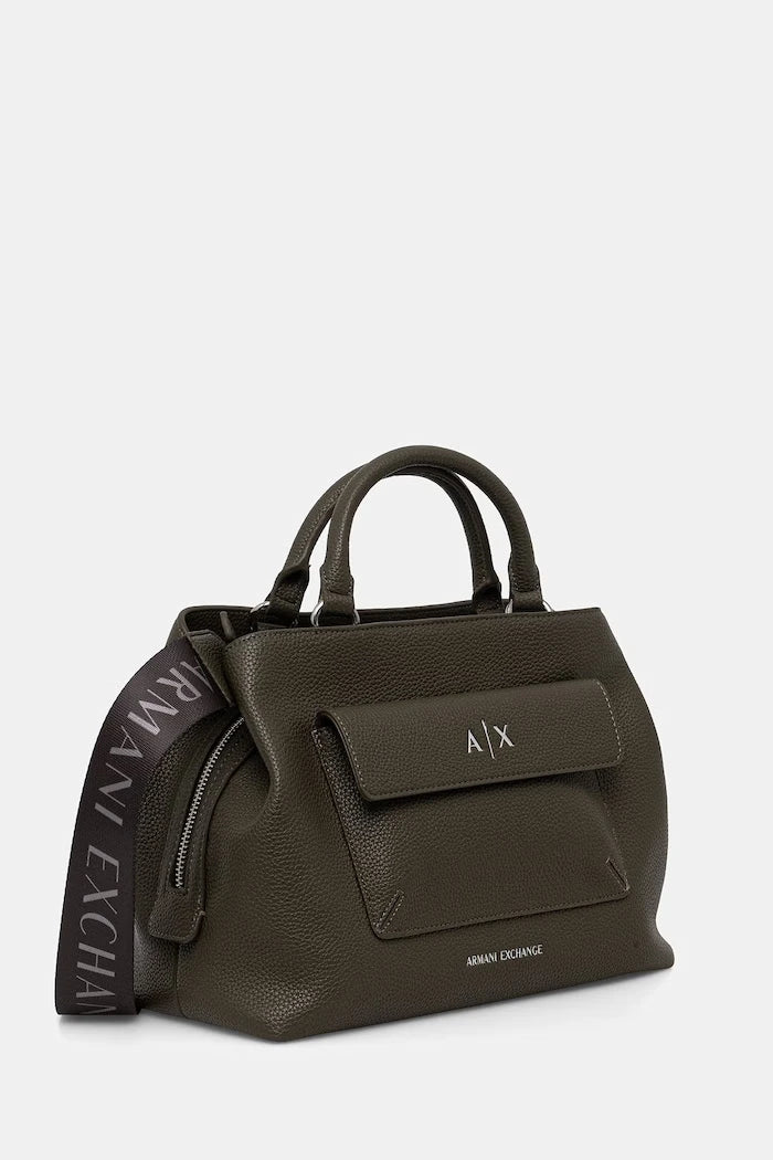 Armani Exchange чанта дамска от имитация на кожа