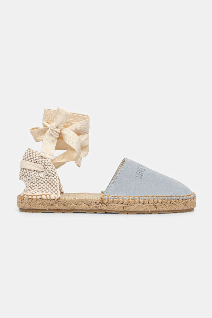 Love Moschino süet kadın espadril
