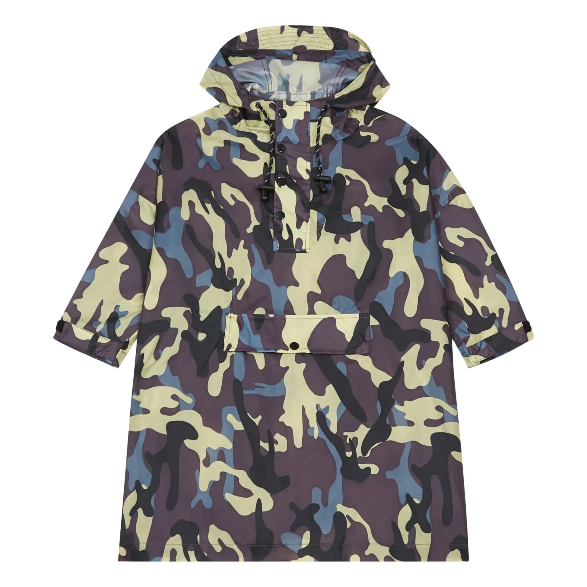Rainkiss - Jungle Camo Rain Cape - Kids Collection | Brown