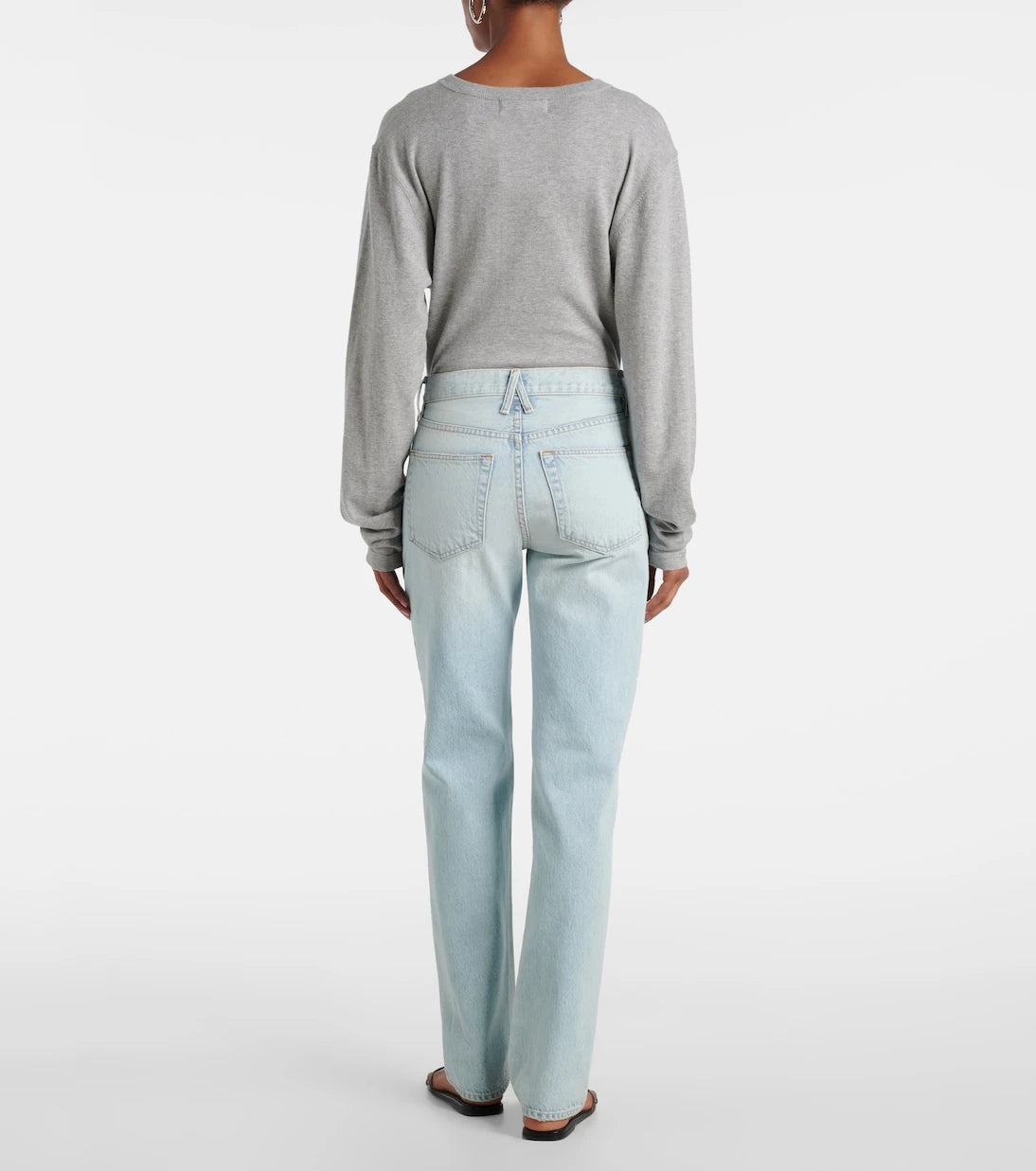 Slvrlake - London high-rise straight jeans