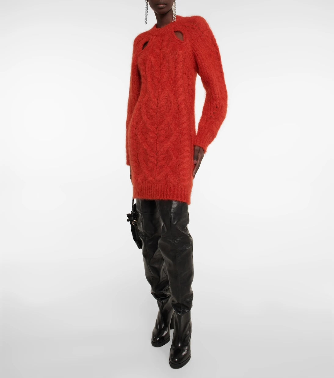 Isabel Marant - Dalima mohair-blend minidress