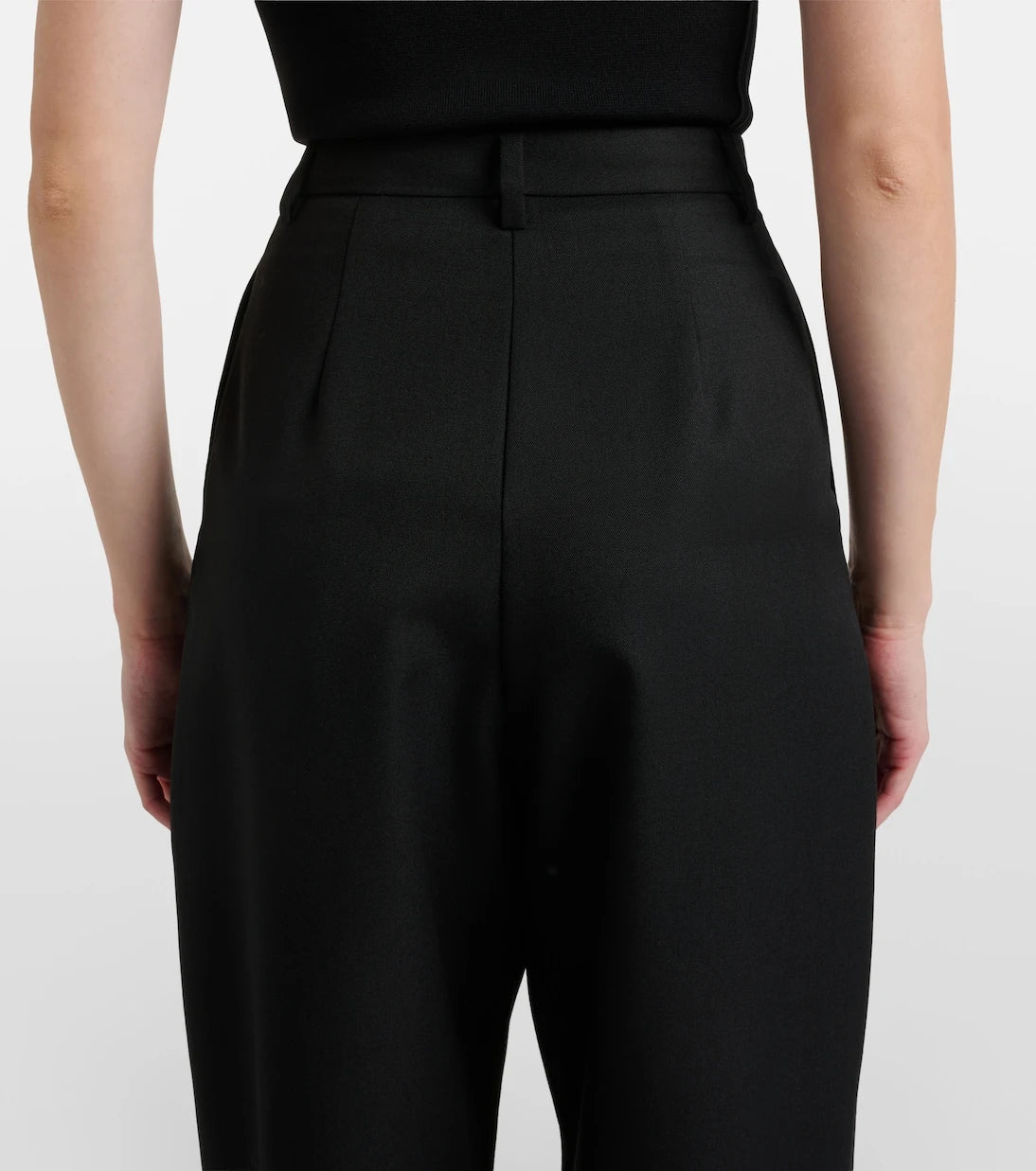 Rotate - High-rise tapered pants
