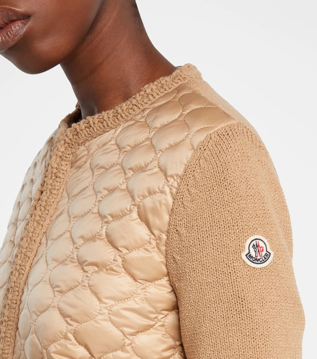 Moncler - Down-paneled cardigan