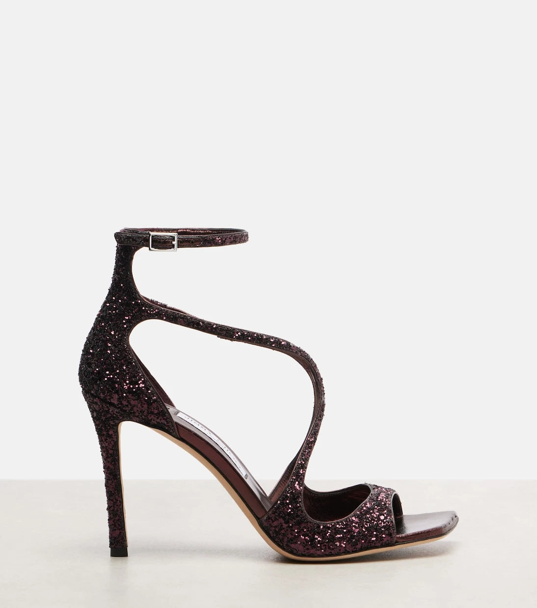 Jimmy Choo - Azia 95 glitter sandals