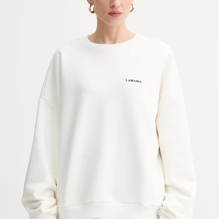 La Mania BRUX 3 Büyük Beden Kadın Pamuklu Sweatshirt
