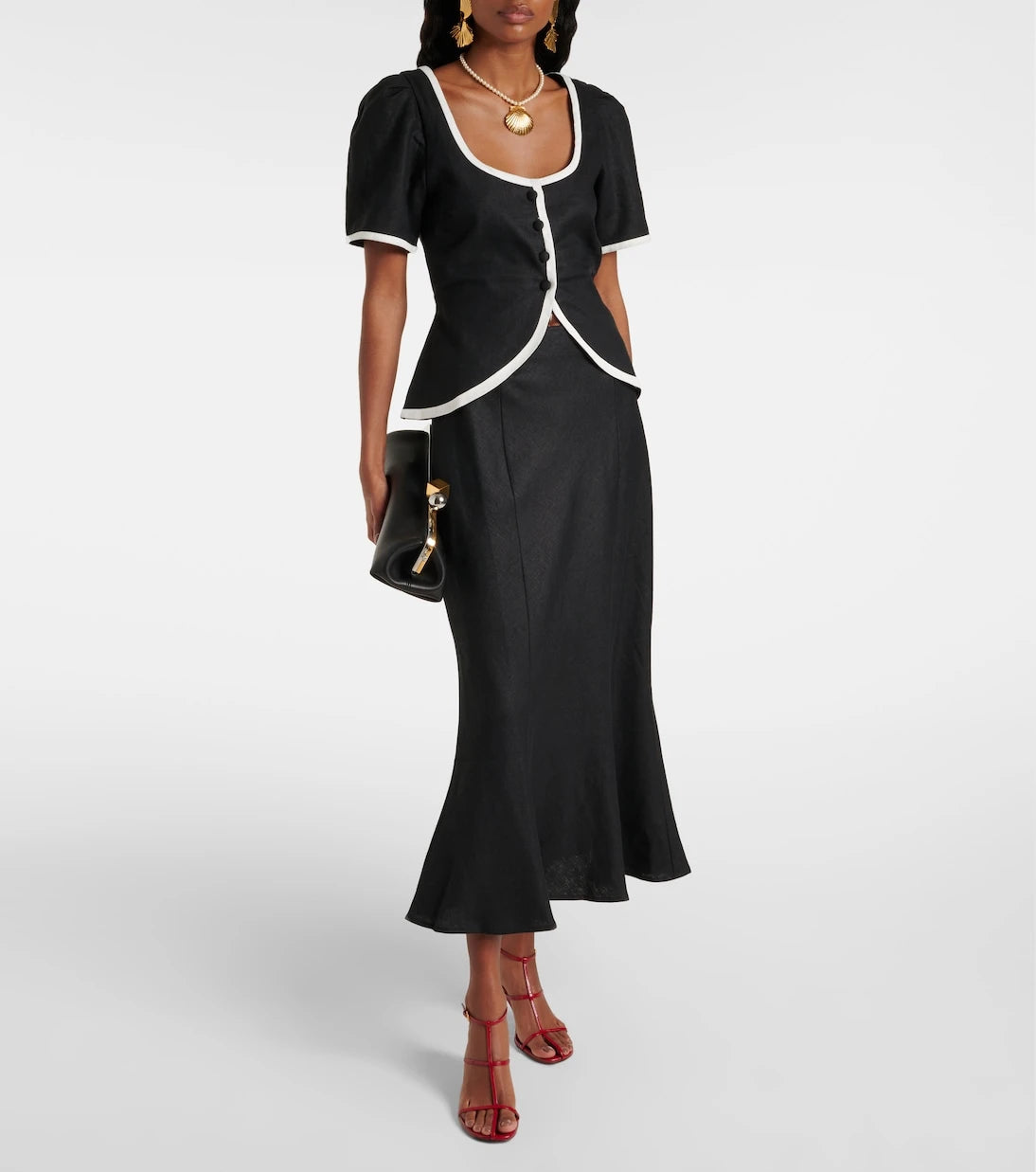 Faithfull - Emma linen top