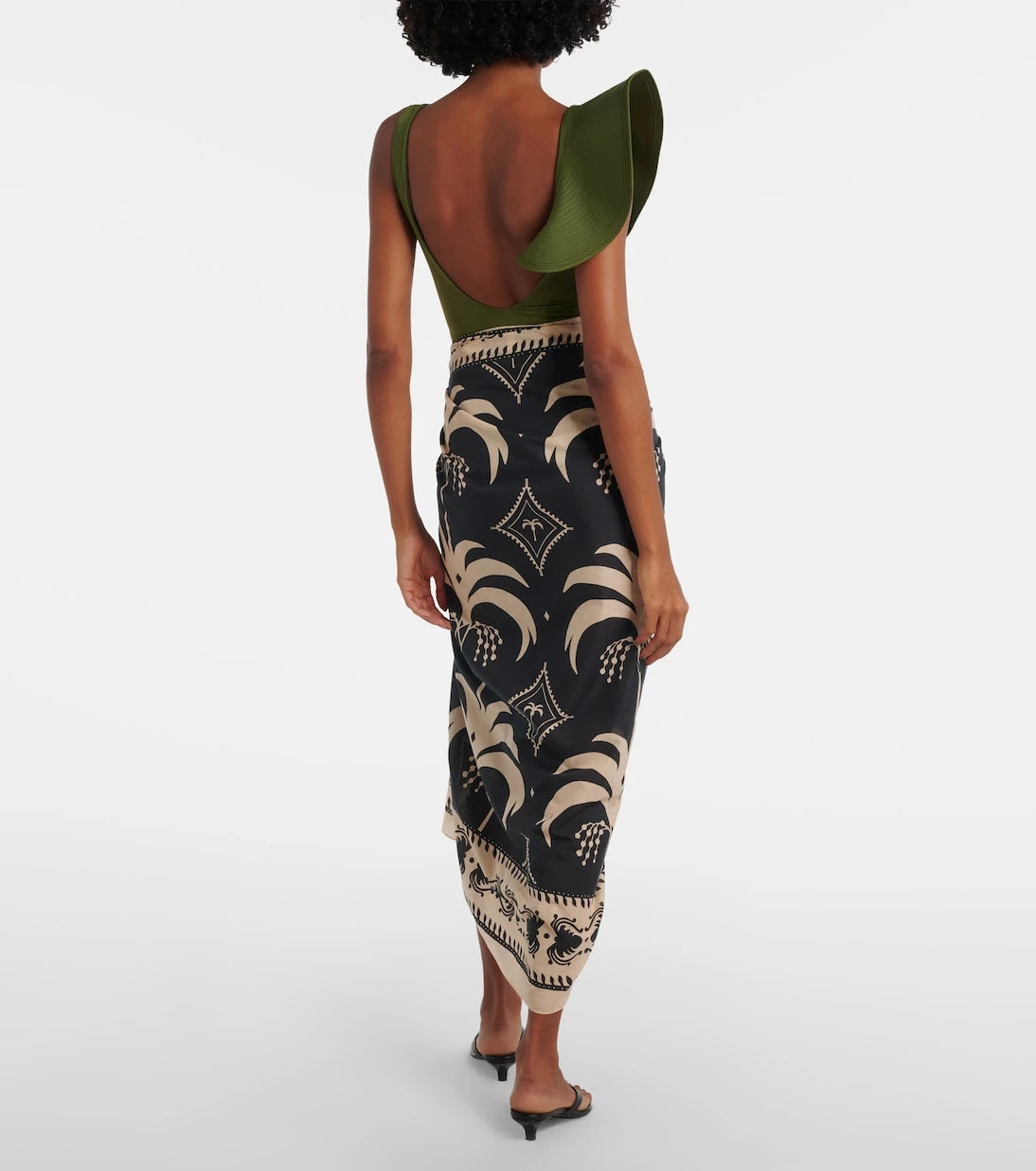 Johanna Ortiz - Printed cotton beach cover-up
