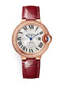 Rose Gold and Diamond Ballon Bleu de Cartier Watch 33mm