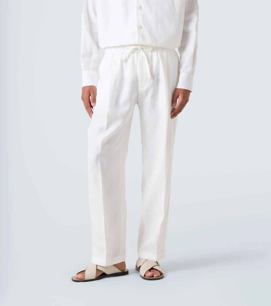 Dolce&Gabbana - Linen straight pants