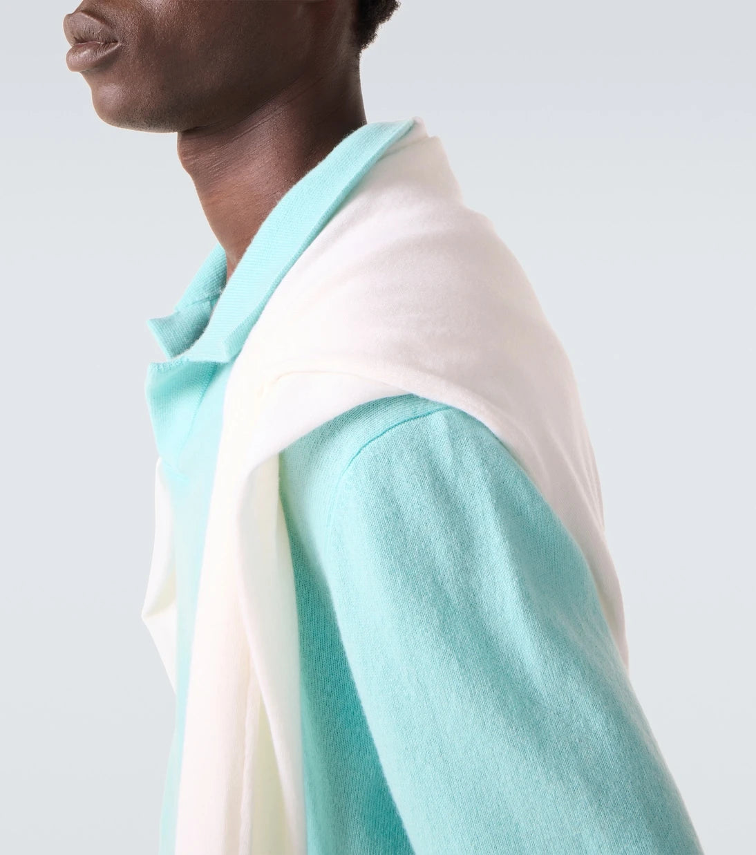 Allude - Wool and cashmere polo sweater