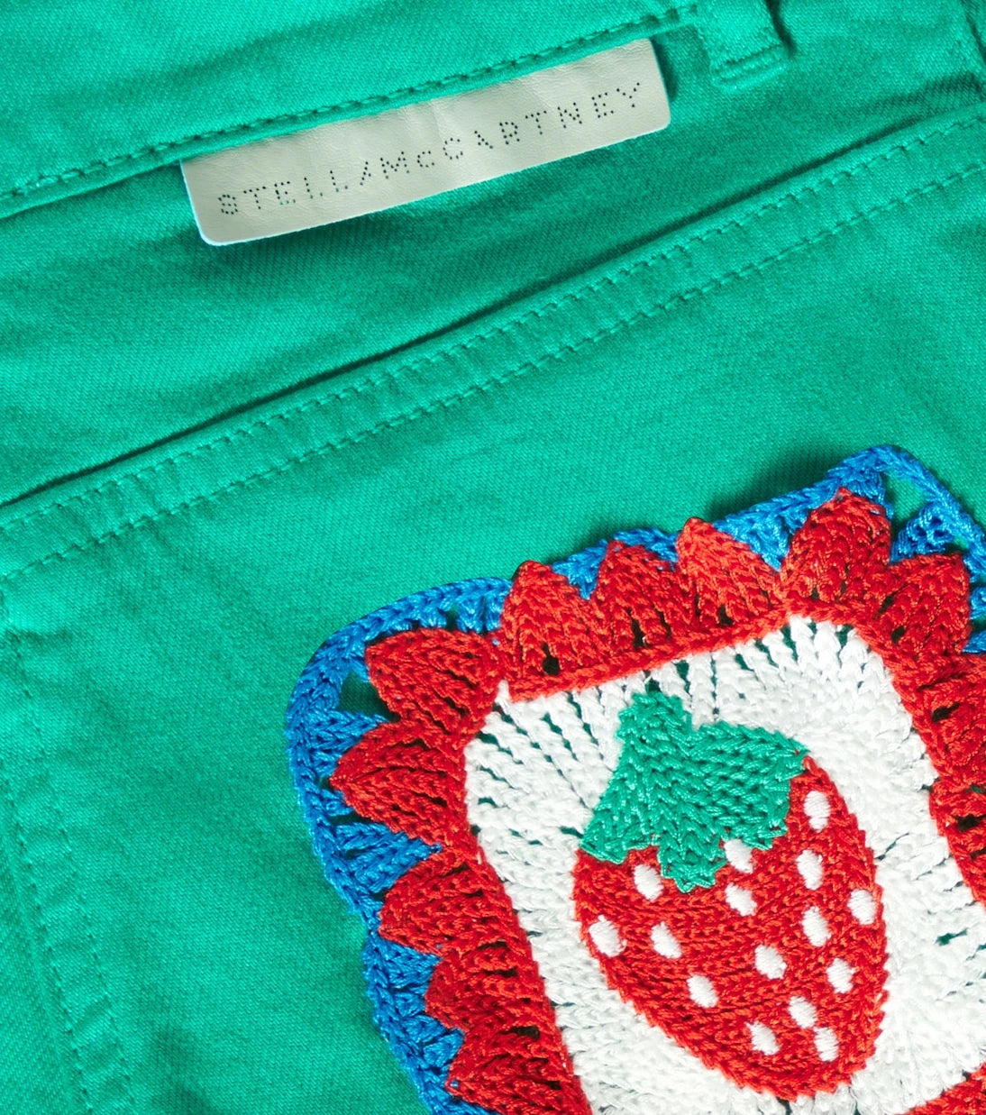 Stella McCartney Kids - Printed cotton-blend shorts