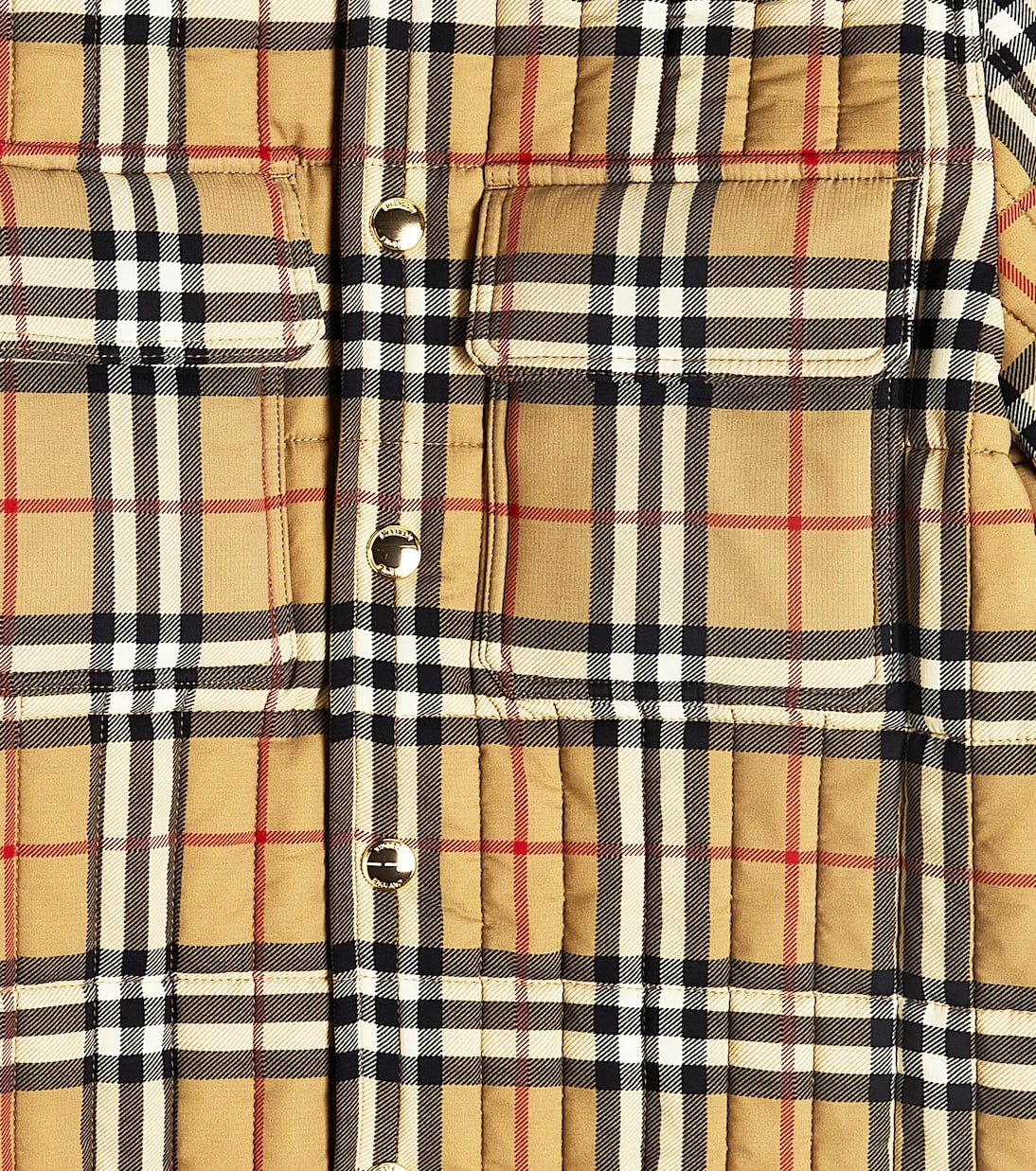 Burberry Kids - Check windbreaker jacket