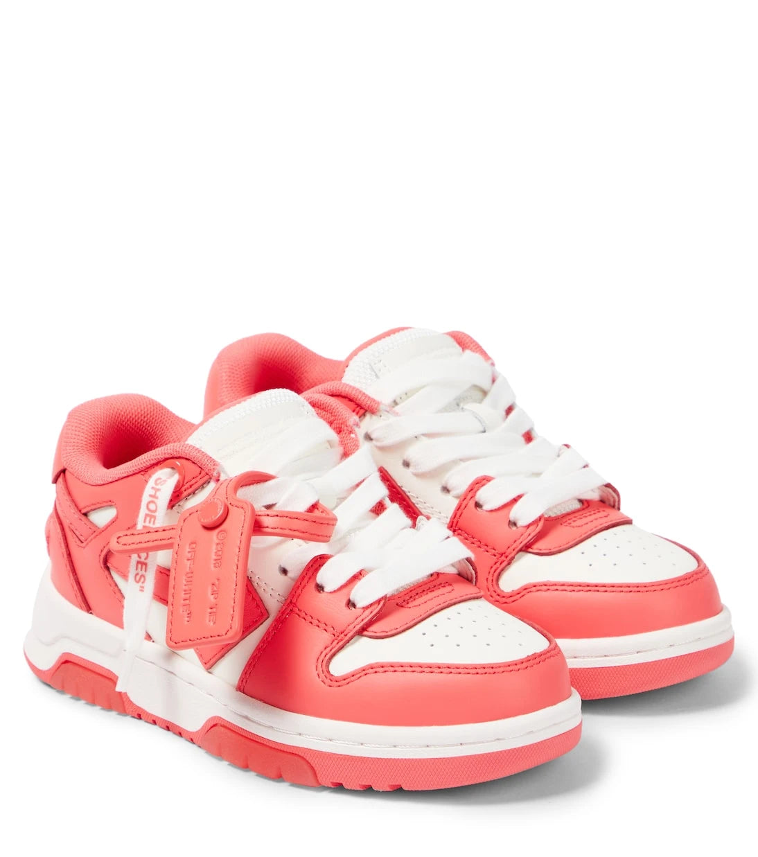 Off-White Kids - Out Of Office leather sneakers