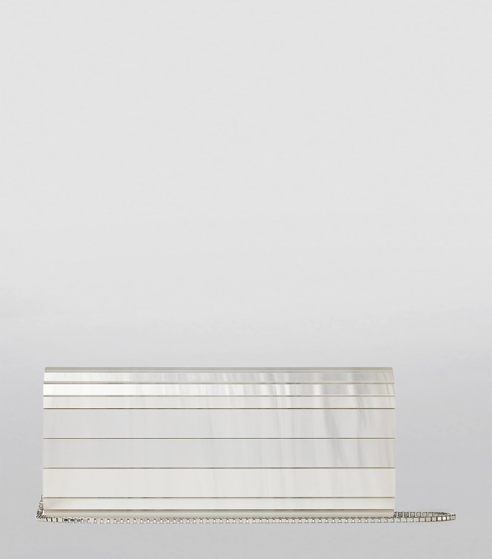 Jimmy Choo Ivory Mother-Of-Pearl Sweetie Clutch Bag