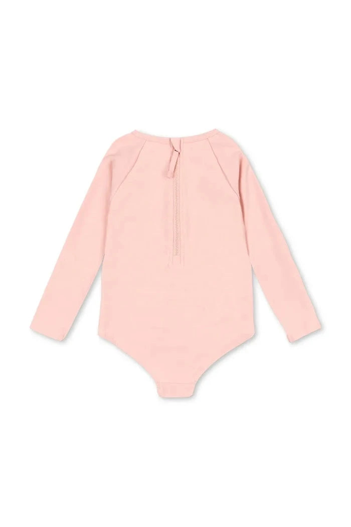 Konges Sløjd KITTY LS SWIMSUIT GRS Çocuk Tüm Mayo