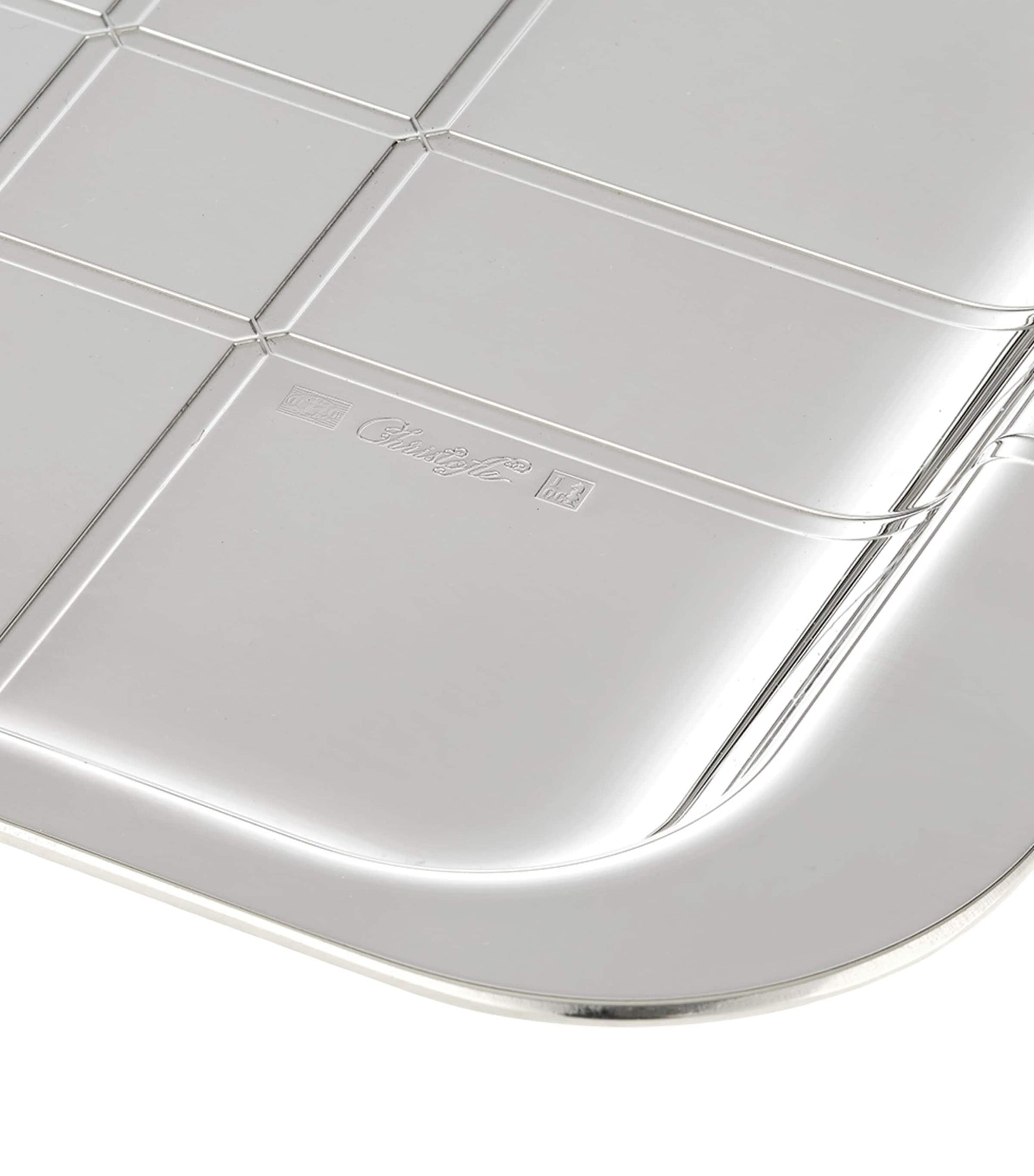 Christofle Silver-Plated Graphik Tray (15cm x 10cm)