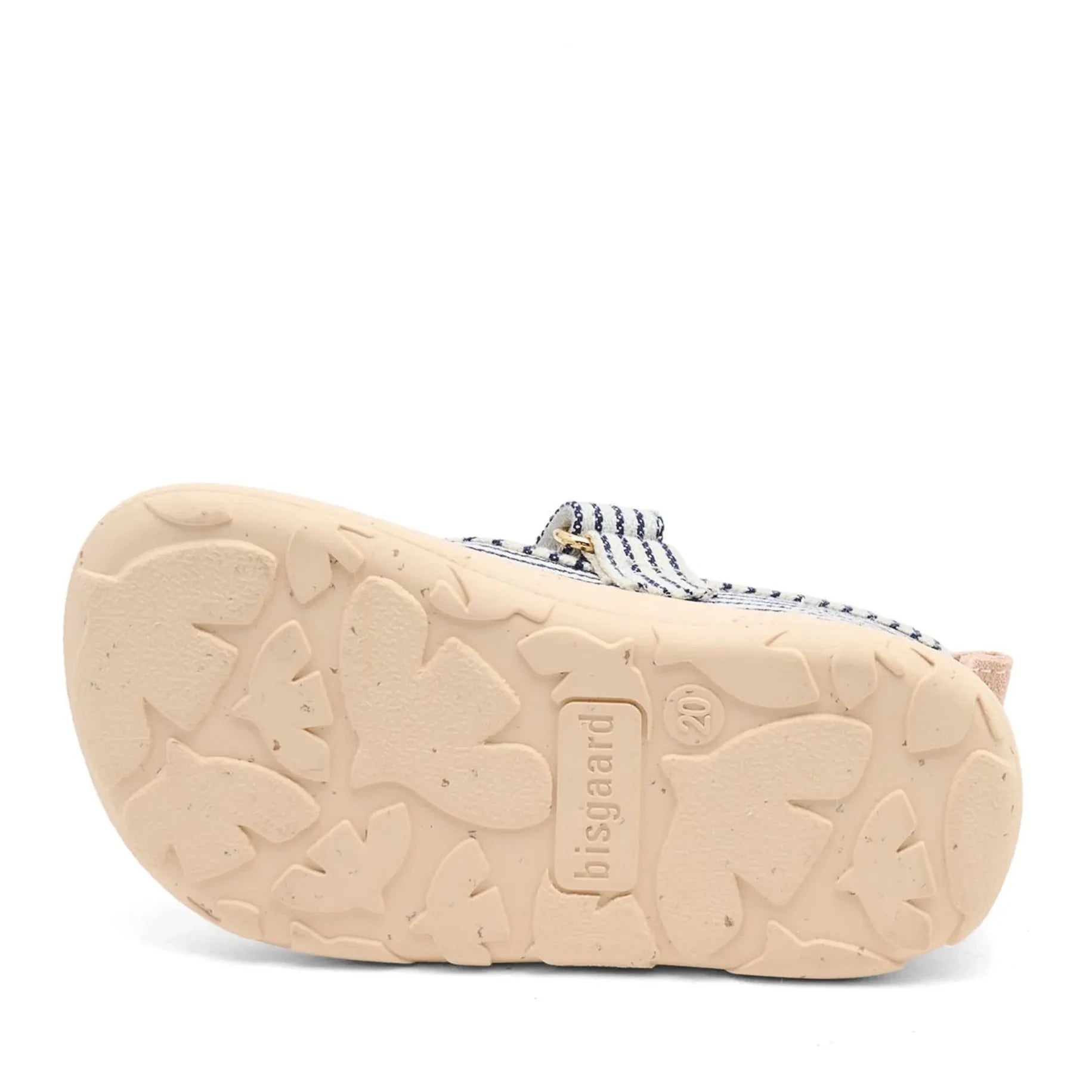 bisgaard - Pear Striped Scratch Slippers | Navy blue