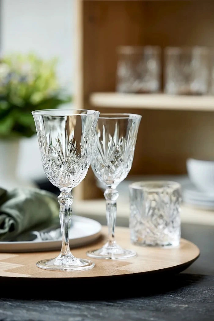 Lyngby Glas Melodia 270 ml Şarap Kadehi Seti (4 Adet)