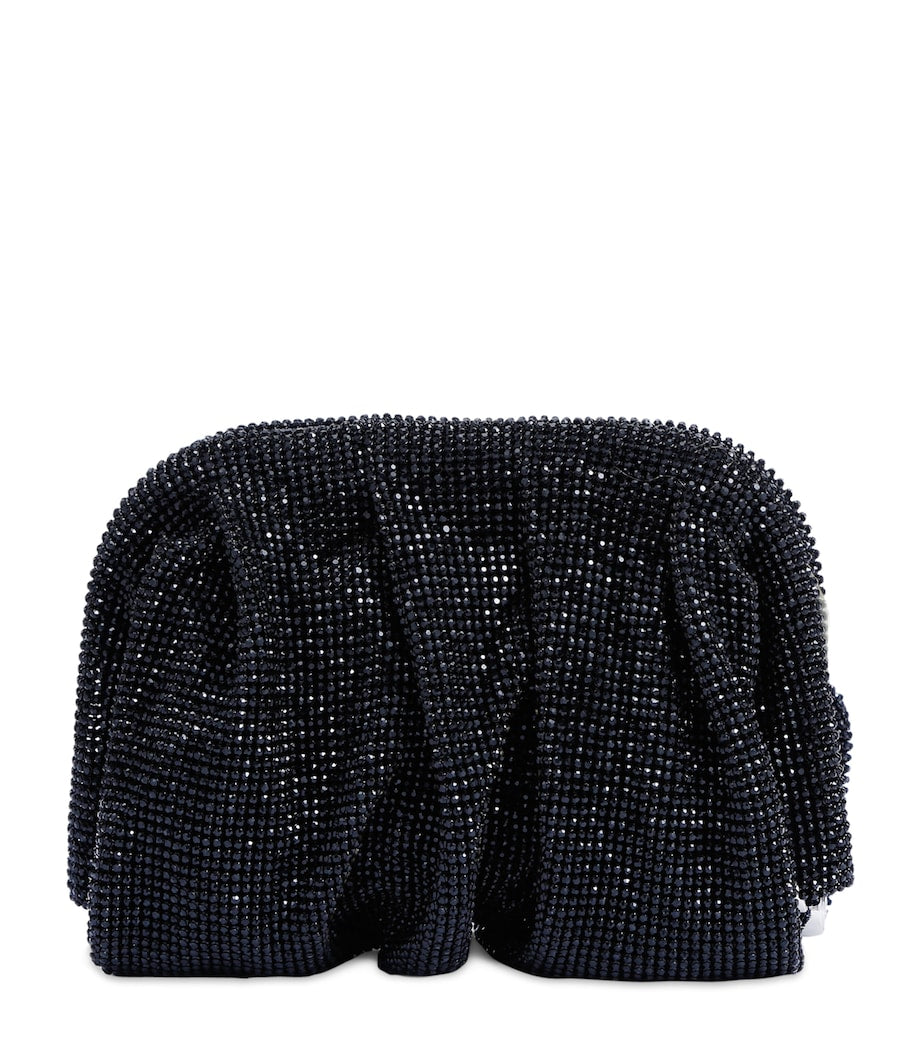 Benedetta Bruzziches Black Embellished Venus La Petite Clutch Bag