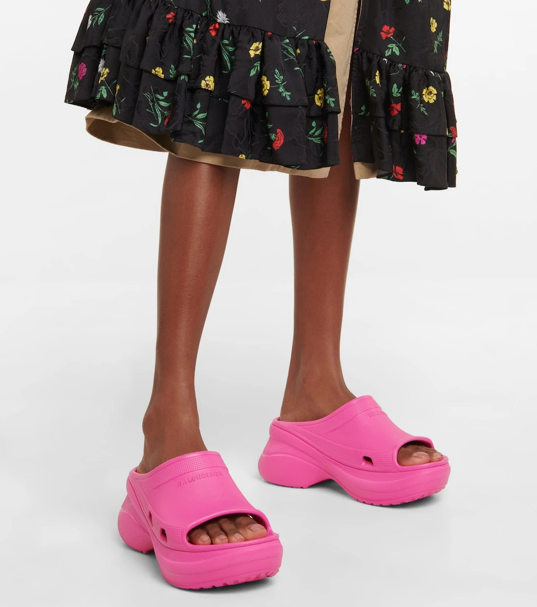 Balenciaga - Pool Crocs™ rubber mules