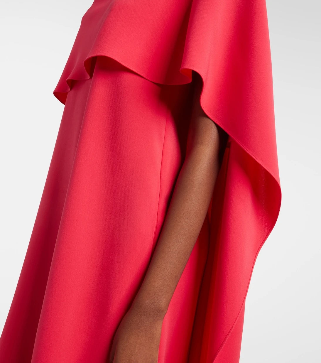 Oscar de la Renta - Embellished silk-blend georgette gown