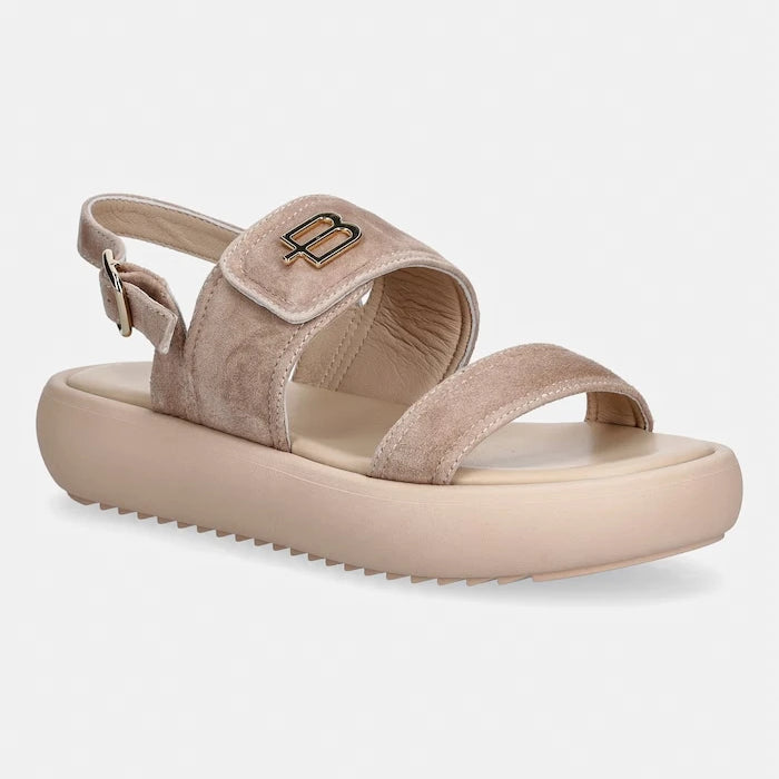 Baldinini Kadın Süet Platform Sandalet