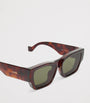 LOEWE Brown x Paula's Ibiza Square Sunglasses